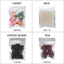 Load image into Gallery viewer, 100 Pieces Resealable Smell Proof Bags Foil Pouch Bag Flat Ziplock Bag for Party Favor Food Storage (Black, 3 x 4 Inches)